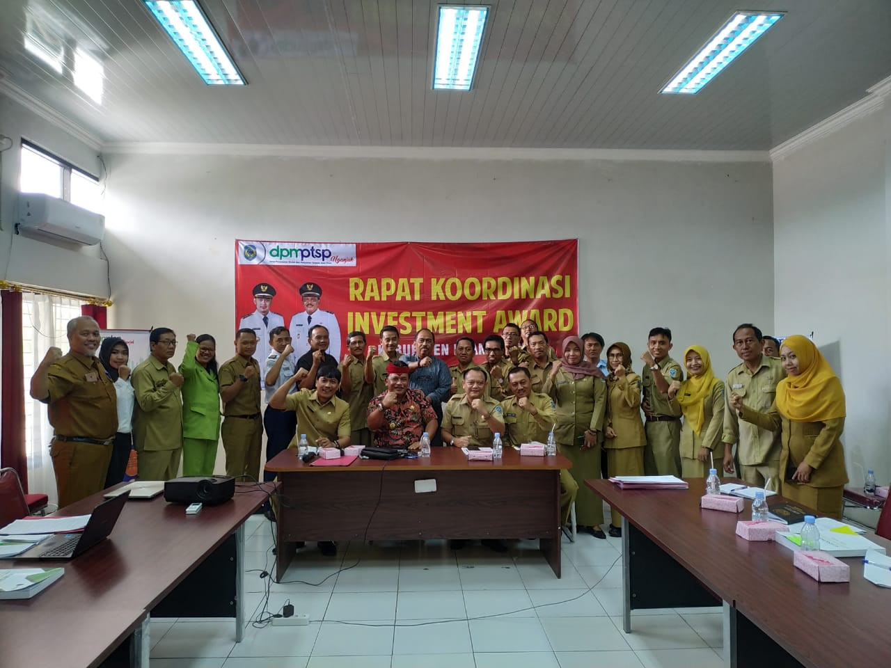 Rapat Koordinasi Investment Award Kabupaten Nganjuk 2020 