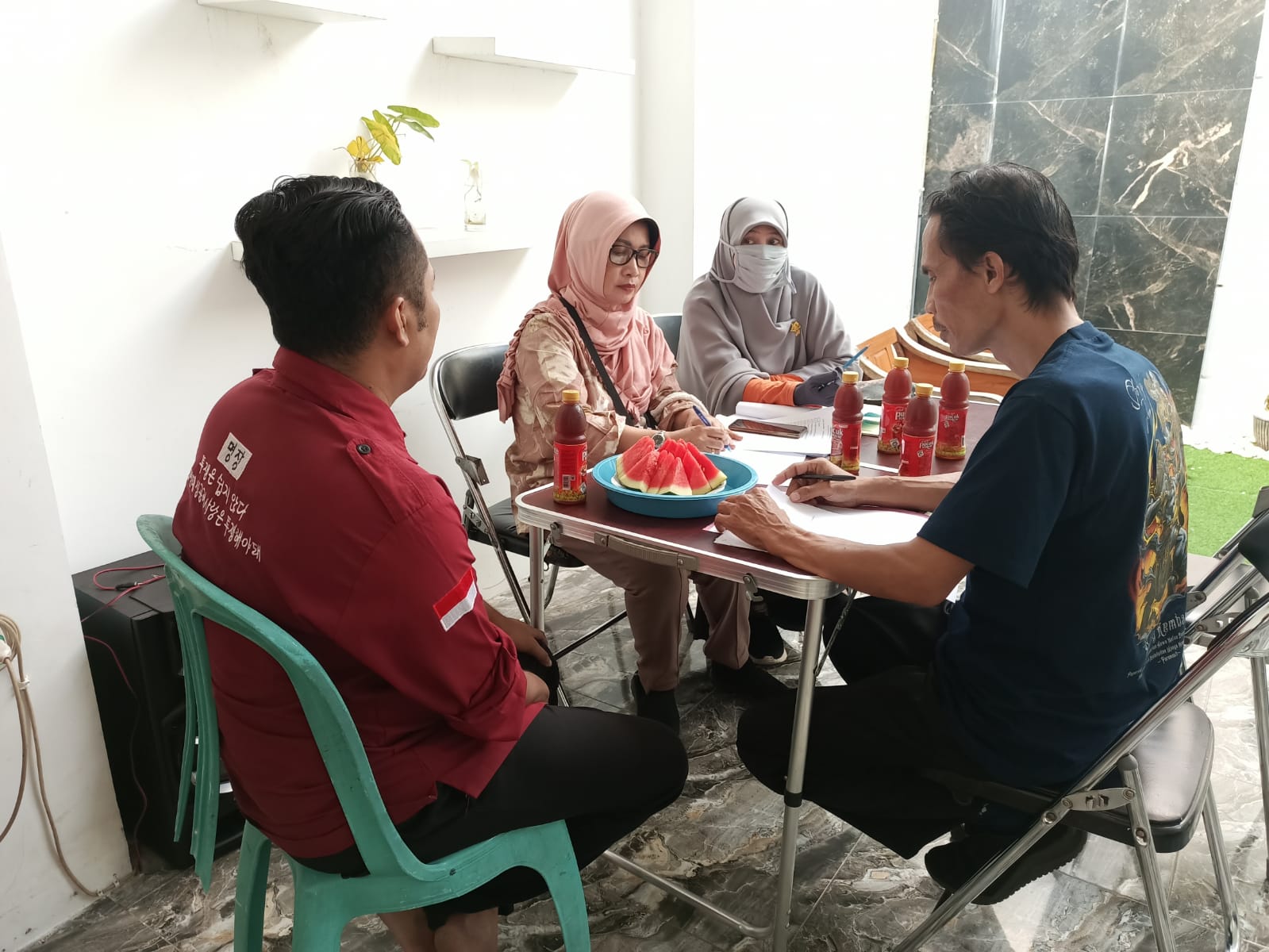 Rapat koordinasi dan visitasi permohonan perizinan LPK